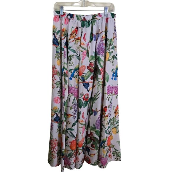 Calypso St. Barth NWT Tropical Maxi Skirt Set Novelty Print Versatile Size M - Picture 4 of 10